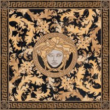 Versace Marble Rosone Nero 117.2x117.2