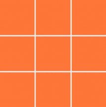 VitrA Color Ral 2003 Orange Matt Nn 10x10 30x30