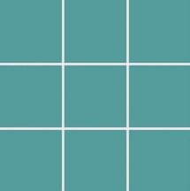 VitrA Color Ral 2006020 Turquoise Matt Nn 10x10 30x30