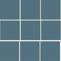 VitrA Color Ral 2205005 Prussian Blue Matt Nn 10x10 30x30