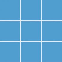 VitrA Color Ral 2606030 Cool Blue C Dm 10x10 30x30