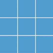 VitrA Color Ral 2606030 Cool Blue Glossy Nn 10x10 30x30