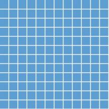 VitrA Color Ral 2606030 Cool Blue Glossy Nn 2.5x2.5 30x30