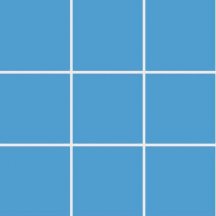 VitrA Color Ral 2606030 Cool Blue Matt Nn 10x10 30x30