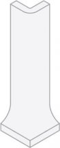 VitrA Color Ral 9016 White Covebase External Corner Sit-In Matt 3x10