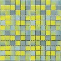 VitrA Colorline Yellow-Blue Mix 4 Glossy Dm 2.5x2.5 30x30