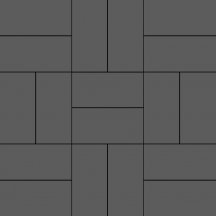 VitrA Miniworx Ral 0005500 Dark Grey Crosshatch Glossy Nn 5x10 30x30