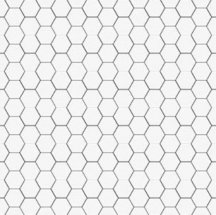 VitrA Miniworx Ral 9016 White Hexagon Matt Nn 2.5x2.5 30x30