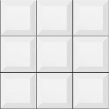 VitrA Miniworx Ral 9016 White Metro Glossy Nn 10x10 30x30