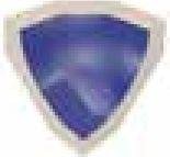 VitrA Pool Ral 2307015 Blue Down In Internal Corner Glossy 5.5x5.5