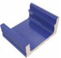 VitrA Pool Ral 2307015 Blue High Water Level Overflow Wide Channel Glossy 29.5x24.4