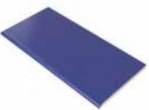 VitrA Pool Ral 2307015 Blue Short Edge Round Tile Matt 12.5x25