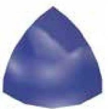 VitrA Pool Ral 2307015 Blue Up Out External Corner Glossy 8x8