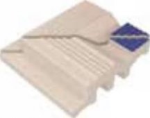 VitrA Pool Ral 5002 Cobalt Blue Channel Edge With Finger Grip Internal Corner Glossy 12.5x12.5