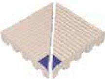 VitrA Pool Ral 5002 Cobalt Blue Edge Internal Corner Glossy 12.5x12.5