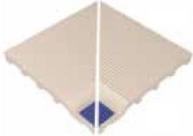 VitrA Pool Ral 5002 Cobalt Blue Edge With Finger Grip Internal Corner Glossy 23Mm 25x25