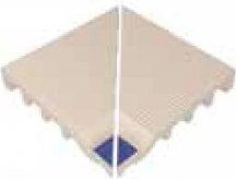 VitrA Pool Ral 5002 Cobalt Blue Edge With Finger Grip Internal Corner Slope Matt 25x25