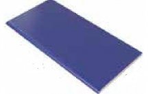 VitrA Pool Ral 5002 Cobalt Blue Left Round Top Corner Tile Matt 12.5x25