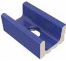 VitrA Pool Ral 5002 Cobalt Blue Low Water Level Overflow Narrow Channel With Outlet Glossy 12.5x25