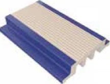 VitrA Pool Ral 5002 Unglazed Color Matt Both Sided Channel Edge 12.5x25