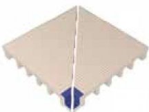 VitrA Pool Unglazed Channel Edge Internal Corner Matt 25x25