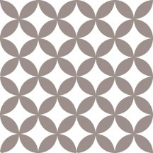 VitrA Retromix Warm Circle Positive Small Matt 15x15
