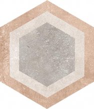 Vives Rift Hexagono Bushmills Multicolor 23.3x26.8