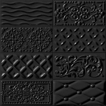 Vives Rivoli Raspail Negro 10x20
