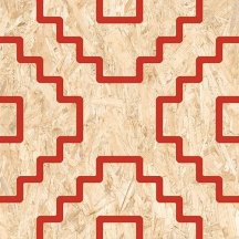 Vives Strand Seriaki R Natural Rojo 59.3x59.3