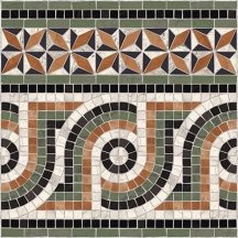 Vives Via Appia Cenefa Nola Multicolor 43.5x43.5