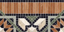 Vives Via Appia Cenefa Samos Multicolor 21.7x43.5