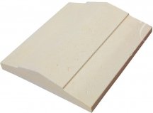 White Hills Декоративные Элементы Накрывная Плита Тиволи Двухскатная 906-10 Бежевый 46x50