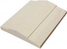 White Hills Декоративные Элементы Накрывная Плита Тиволи Двухскатная 909-10 Бежевый 50x52