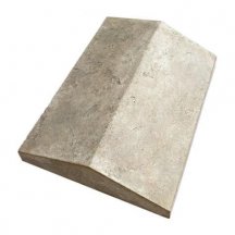 White Hills Декоративные Элементы Накрывная Плита Тиволи Двухскатная 955-60 Медный С Красно-Коричневыми Подпалинами 38x50