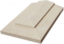 White Hills Декоративные Элементы Накрывная Плита Тиволи Трехскатная 915-10 Бежевый 38x50