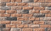 White Hills Декоративный Кирпич Брюгге Брик Угловой Элемент Цвет 315-55 6.5x8x19x1.2 6.5x27