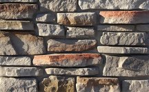 White Hills Декоративный Крупноформатный Камень Тевиот Угловой Элемент Цвет 701-85 4x7x30x2 20x37