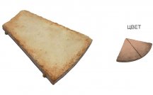 White Hills Тротуарная Плитка Радиальная Тиволи R2 900-64 16.8 44x33.9