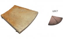 White Hills Тротуарная Плитка Радиальная Тиволи R3 901-44 33.9 44x51.5