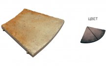 White Hills Тротуарная Плитка Радиальная Тиволи R3 902-44 33.9 44x51.5