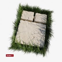 White Hills Тротуарная Плитка Тиволи Георешетка Gc 900-18 58x38