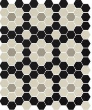 Winckelmans Complex Mosaics Palasade 01 Hex-2.5 9Mm 100x100