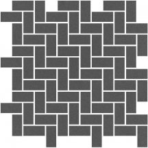 Winckelmans Mosaic D D4 Chevron Slate Ard 31.8x31.8