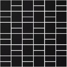 Winckelmans Mosaic H H2 Black Noi 31.8x31.8