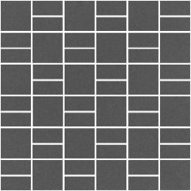 Winckelmans Mosaic H H2 Slate Ard 31.8x31.8