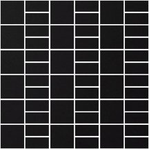 Winckelmans Mosaic H H3 Black Noi 31.8x31.8