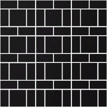 Winckelmans Mosaic H H5 Black Noi 31.8x31.8