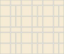 Winckelmans Mosaic H H6 White Bau 26.5x31.8