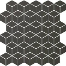 Winckelmans Mosaic Special Shapes Alternative Layout Diamonds Charcoal Ant 27.5x28.5