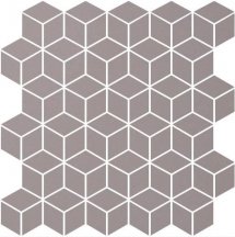 Winckelmans Mosaic Special Shapes Alternative Layout Diamonds Parme Par 27.5x28.5